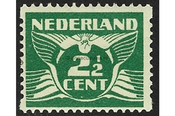 Nederland NVPH R61 Ongebruikt (2 1/2 cent) Tweezijdige hoekroltanding Vliegende duif 1930