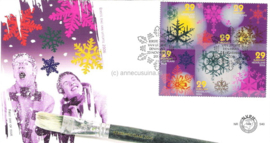 Nederland NVPH E540 Onbeschreven 1e Dag-enveloppe Decemberzegels op 2 enveloppen 2006