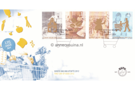 Nederland NVPH E645 Onbeschreven 1e Dag-enveloppe 125 jaar Albert Heijn 2012