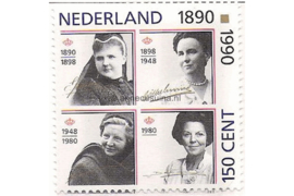 Nederland NVPH 1455 Postfris Honderd Jaar Oranjevrouwen 1990