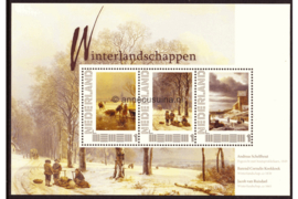 Nederland NVPH 2751-B-1 Postfris Geschenk velletjes (Persoonlijke Postzegels) Velletje PostNL Collect Club Winterlandschappen 2011