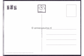 Nederland Ansichtkaart nr. 3 "Bok" behorende bij NVPH 2751-D-15 Velletjes met drie zegels (Persoonlijke Postzegels) Velletje Leesplankje 2; Lam, Kees, Bok 2010