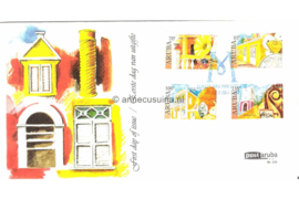 Aruba NVPH E131 Onbeschreven 1e Dag-enveloppe Historische Musea 2007