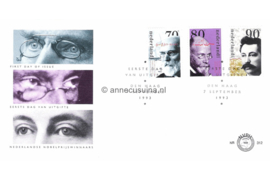 Nederland NVPH E312 Onbeschreven 1e Dag-enveloppe Nobelprijswinnaars 1993