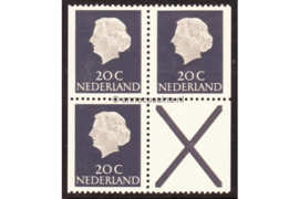 Nederland NVPH C40f Postfris (3x20+kruis/rechts)