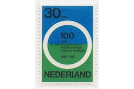 Nederland NVPH 791 Postfris 100 jaar internationaal postaal overleg 1963