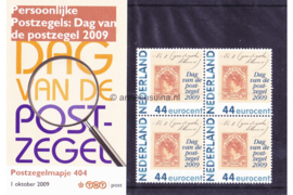 Nederland NVPH M404 (PZM404) Postfris Postzegelmapje Persoonlijke Postzegels: Dag van de postzegel 2009
