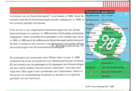 Nederland NVPH M200a+b (PZM200a+b) Postfris Postzegelmapje Decemberzegels 1998