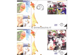 Nederland NVPH E488 Onbeschreven 1e Dag-enveloppe Tien mooiste van Nederland op 2 enveloppen 2003