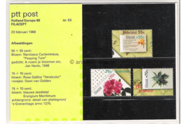 Nederland NVPH M53 (PZM53) Postfris Postzegelmapje Filacept 1988