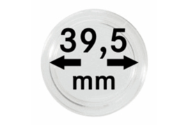 Hagelnieuw & Afgeprijsd! Lindner Muntcapsules 39,5 mm per 10 Stuks (Lindner 2250395P)