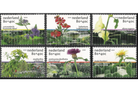 Nederland NVPH 1973a-1973f Gestempeld (Zegels afkomstig uit blok) Zomerzegels 2001