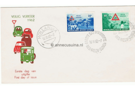 Nederlands Nieuw Guinea NVPH E8 Onbeschreven (Hollandia 8) Veilig Verkeer 1962