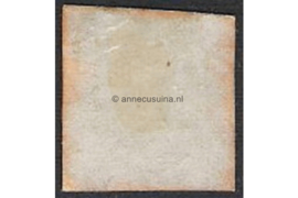 Nederland NVPH 2  Gestempeld FOTOLEVERING (10 cent) 1e emissie Koning Willem III 1852