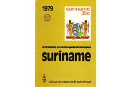 GEBRUIKT Postzegelcatalogus Zonnebloem Suriname 1979
