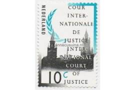 Nederland NVPH D45 Postfris (10 cent) COUR INTERNATIONALE DE JUSTICE 1989