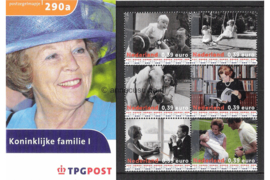 Nederland NVPH M290a+b (PZM290a+b) Postfris Postzegelmapje Koninklijke Familie (I) 2003
