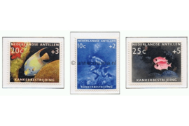 Nederlandse Antillen NVPH 315-317 Postfris Kankerbestrijding 1960