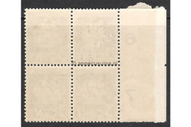 NVPH 162 Postfris FOTOLEVERING (3 cent) (Blokje van vier) Scheepje 1936