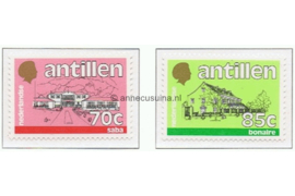 Nederlandse Antillen NVPH 887-888 Postfris Standaardserie 1988