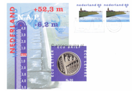 Nederland ECU030 ECU-brief 30 Nederland Waterland 1998