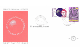 Nederland NVPH E295 Onbeschreven 1e Dag-enveloppe Europa 1992