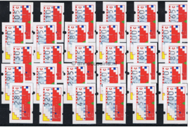 Nederland NVPH AU1-AU30 Postfris Voordrukzegel voor Klüssendorf-automaat 1989-1993