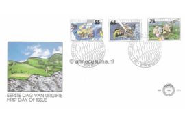 Nederland NVPH E279 Onbeschreven 1e Dag-enveloppe Milieuzegels 1991