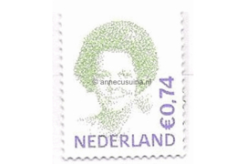 Nederland NVPH 2620A Postfris (Doorgestanst) (0,74 euro) Koningin Beatrix 2002-2009