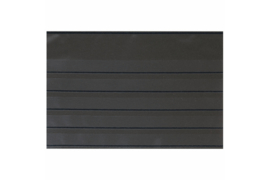 Hagelnieuw & Afgeprijsd! Lindner Insteekkaarten A5 210 x 148 mm zwart (5 stroken) PER STUK (Lindner S871-5PS)