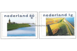 Nederland NVPH 1765-1766 Postfris Nederland Waterland 1998