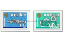 Nederlandse Antillen NVPH 829-830 Postfris Standaardserie 1985