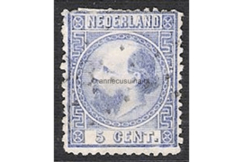 NVPH 7  Gestempeld FOTOLEVERING (5 cent) 3e emissie Koning Willem III