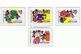 Nederlandse Antillen NVPH 551-554 Postfris Kinderzegels 1977