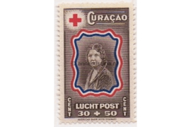 Curaçao NVPH LP49 Ongebruikt (30+50 cent) Rode Kruis. Prinses Juliana 1944