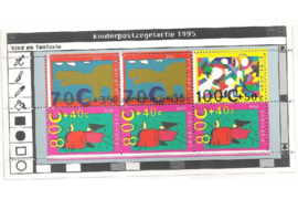 Nederland NVPH 1661 Postfris Blok Kinderzegels 1995