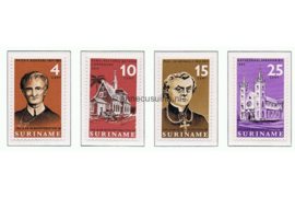 Suriname NVPH 449-452 Postfris Eeuwfeest Paters Redemptoristen