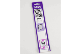 DAVO Easy stroken zwart Z32 (215 x 36) 25 stuks