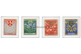 Nederland NVPH 199-202 Postfris Kinderzegels, provinciewapens 1926