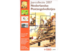 Nederland 2007 Postzegelvelletjes Jaarcollectie Compleet Postfris in Originele verpakking