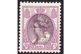 Nederland NVPH 72 Ongebruikt (30 cent) Koningin Wilhelmina (bontkraag) 1899-1921