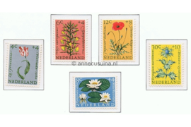 Nederland NVPH 738-742 Postfris Zomerzegels 1960, bloemen