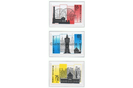 Nederland NVPH 1372-1374 Postfris Zomerzegels, industrieel erfgoed 1987