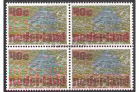 Nederland NVPH 1094 Postfris (40 cent) (Blokje van vier) Gecombineerde uitgifte 1976