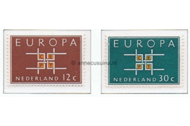 Nederland NVPH 800-801 Postfris Europa-CEPT 1963