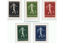 Nederland NVPH 327-331 Postfris Kinderzegels 1939