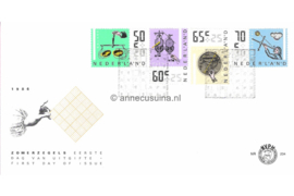 Nederland NVPH E234 Onbeschreven 1e Dag-enveloppe Zomerzegels 1986