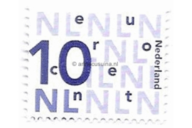 Nederland NVPH 2135b Gestempeld (I-fosfor/Gegomd) (10 cent) Bijplakzegels in euro 2002/2003