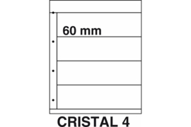 DAVO KOSMOS Insteekbladen Cristal 4, met 4 stroken (PER 5 STUKS) (DAVO 29764)