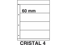 Hagelnieuw & Afgeprijsd! DAVO KOSMOS Insteekbladen Cristal 4, met 4 stroken (PER 5 STUKS) (DAVO 29764)